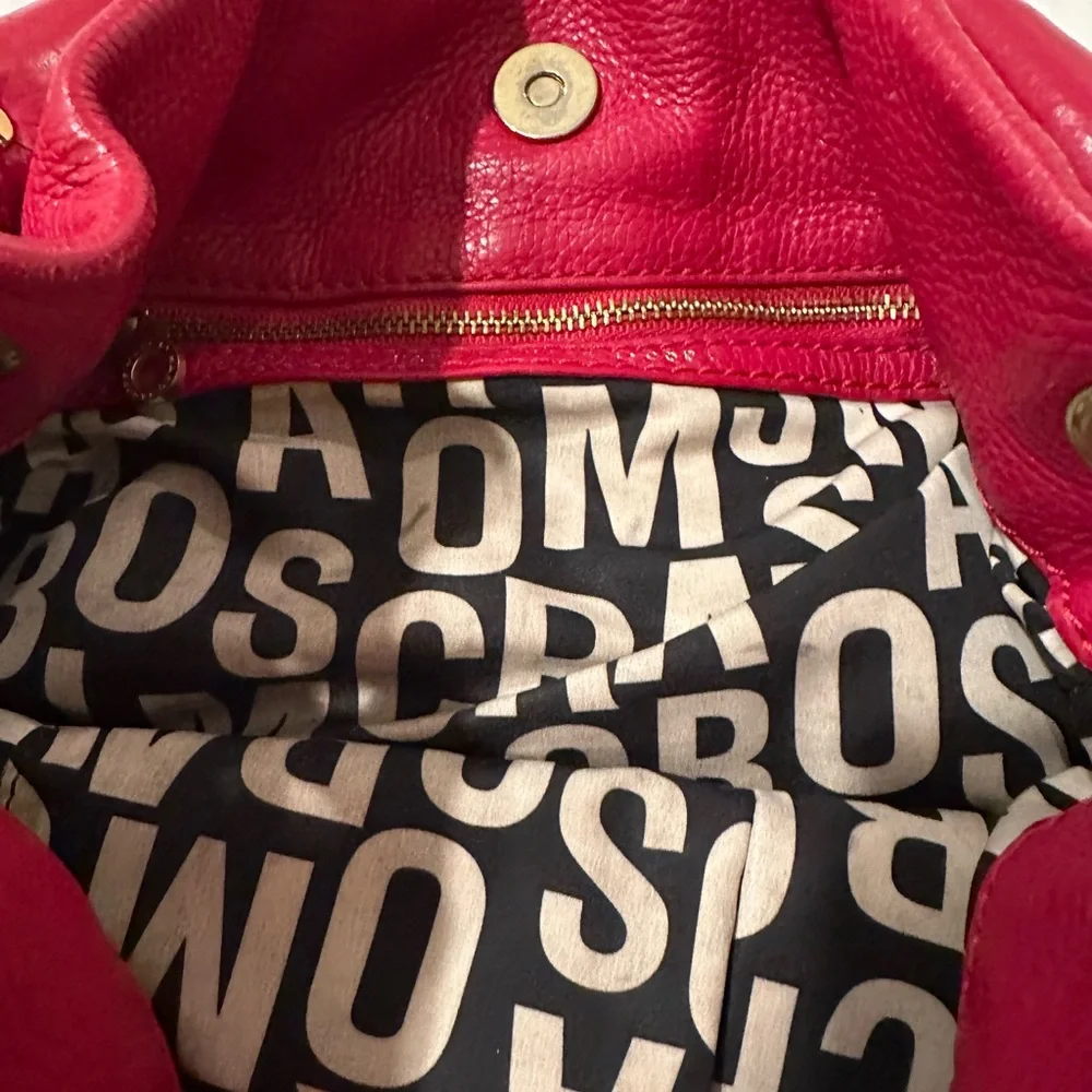 Marc Jacobs Red Leather Hobo Bag - Picture 6 of 8